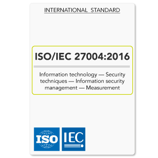 ISO/IEC 27004 2016 Standard