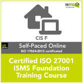 ISO 27001 Certified ISMS Foundation Self-Paced Online Training Course