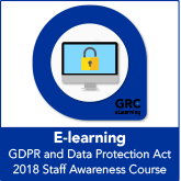 GDPR and Data Protection Act 2018 Staff Awareness E-learning Course