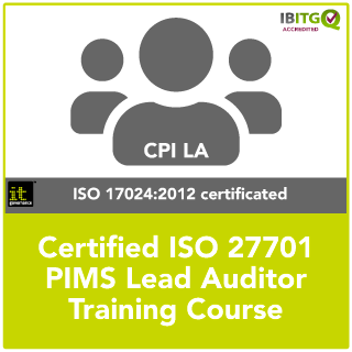 Certified ISO 27701 PIMS Lead Auditor Training Course (CPIA LA)