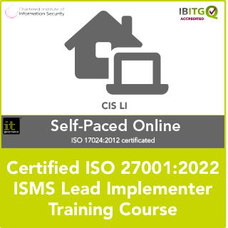 Certified ISO 27001:2022 ISMS Lead Implementer Self-Paced Online Training Course
