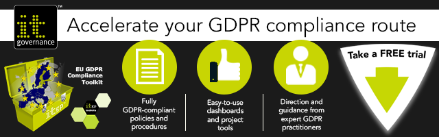 Take a free GDPR Documentation Toolkit trial to accelerate your GDPR compliance route