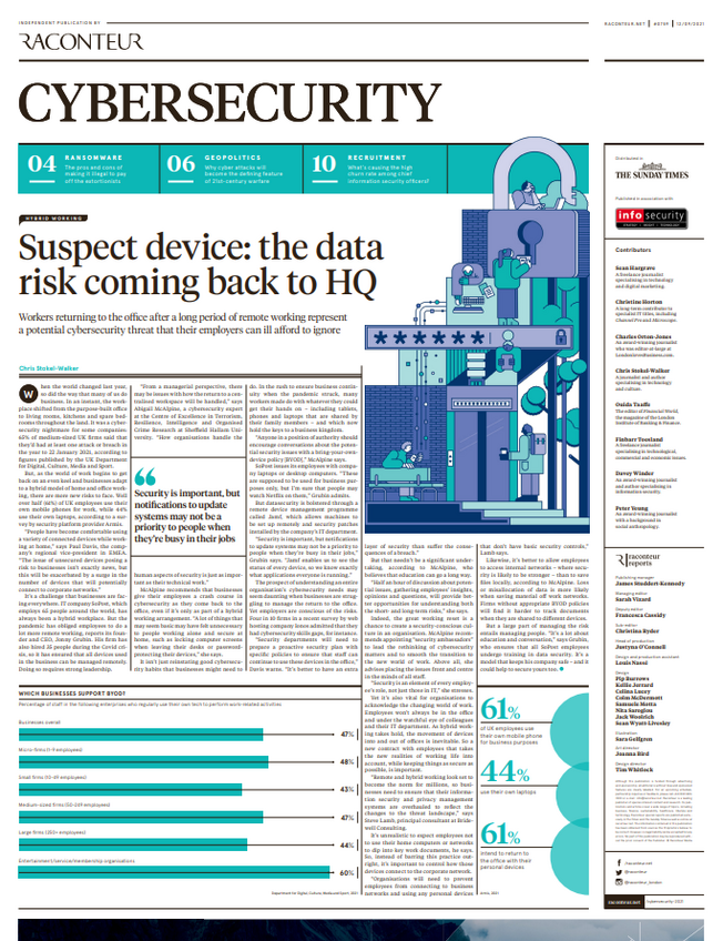 Hybrid working: 6 step guide to managing cybersecurity and data privacy risks